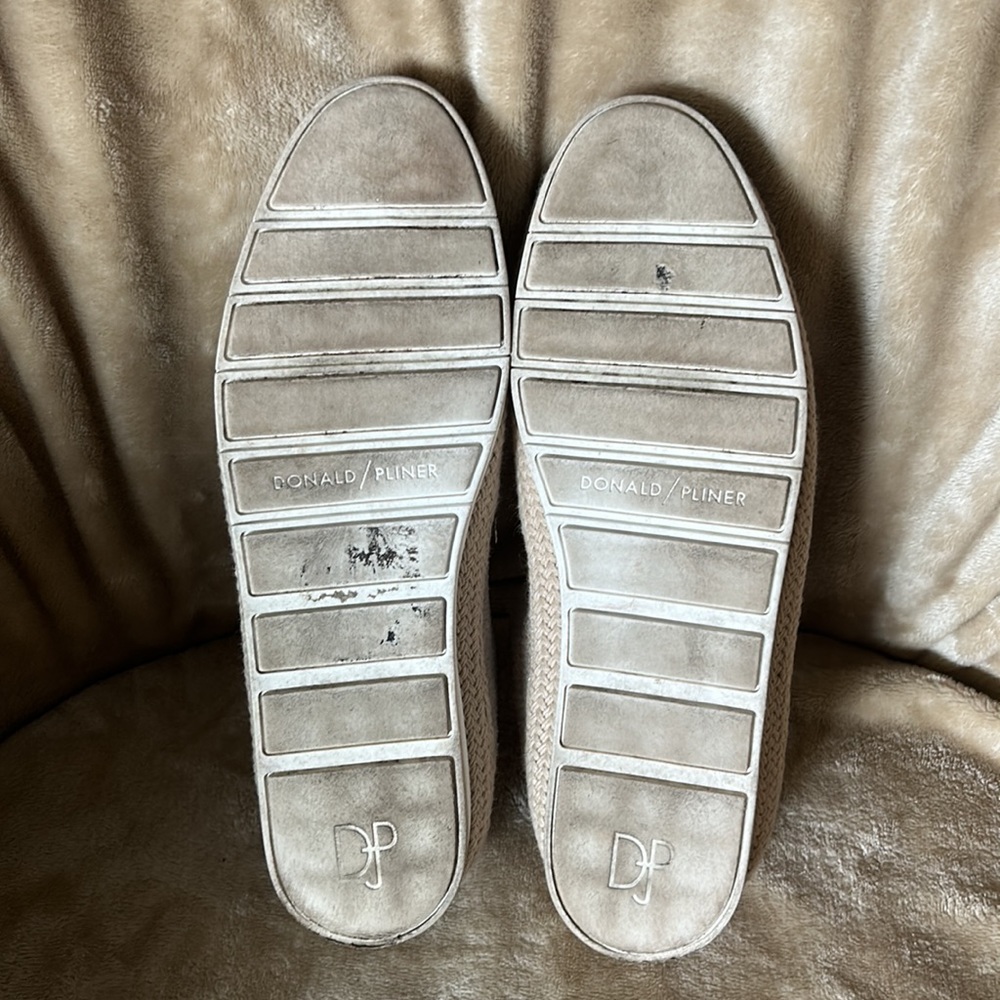 Slip-On Espadrille Sneakers in Light Beige - Picture 7 of 8